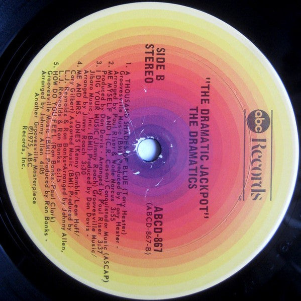 Ron Banks - The Dramatic Jackpot (Vinyl, LP, Album, Stereo) Good Plus (G+) / Very Good (VG)