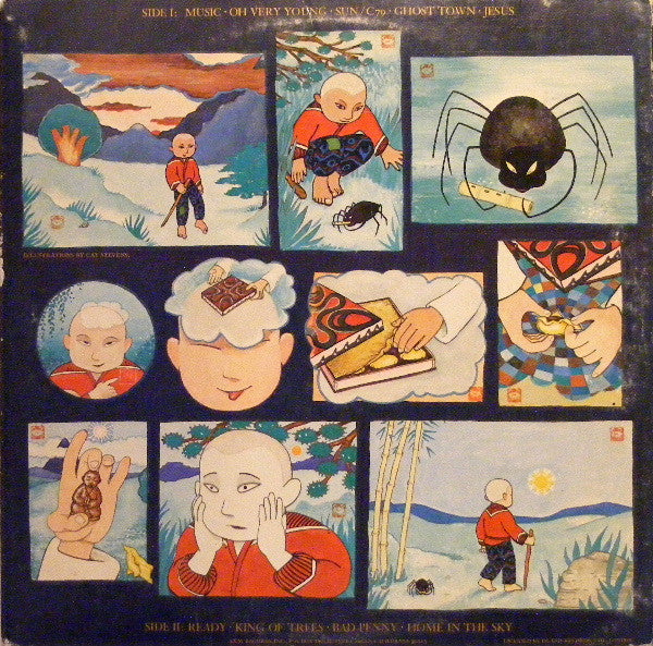 Cat Stevens - Buddha And The Chocolate Box (Vinyl, LP, Album, Stereo) Very Good Plus (VG+) / Good Plus (G+)