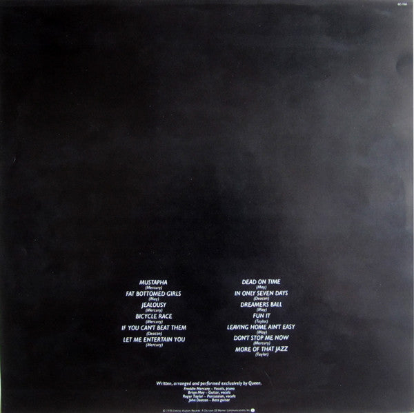 Queen - Jazz = ジャズ (Vinyl, LP, Album, Stereo) Very Good Plus (VG+) / Very Good (VG)