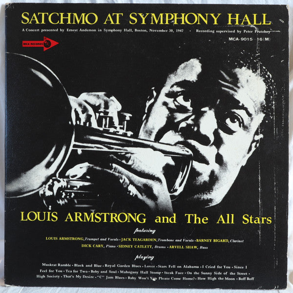 Louis Armstrong And His All-Stars - Satchmo At Symphony Hall (2xVinyl, LP, Album, Mono) Very Good Plus (VG+) / Very Good Plus (VG+)
