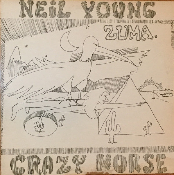 Neil Young - Zuma (Vinyl, LP, Album, Repress) Near Mint (NM or M-) / Very Good (VG)