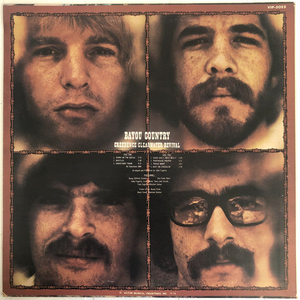 Creedence Clearwater Revival - Bayou Country (Vinyl, LP, Album, Reissue, Stereo) Very Good (VG) / Very Good (VG)