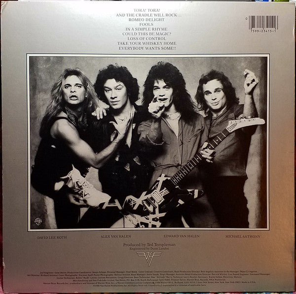 Van Halen - Women And Children First (Vinyl, LP, Album, Stereo) Very Good (VG) / Very Good Plus (VG+)