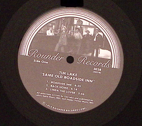 Tim Lake - Same Old Roadside Inn (Vinyl, LP, Album) Good Plus (G+) / Very Good (VG)