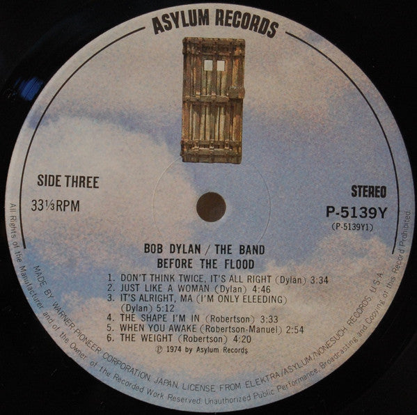 Bob Dylan - Before The Flood (Vinyl, LP, Album)