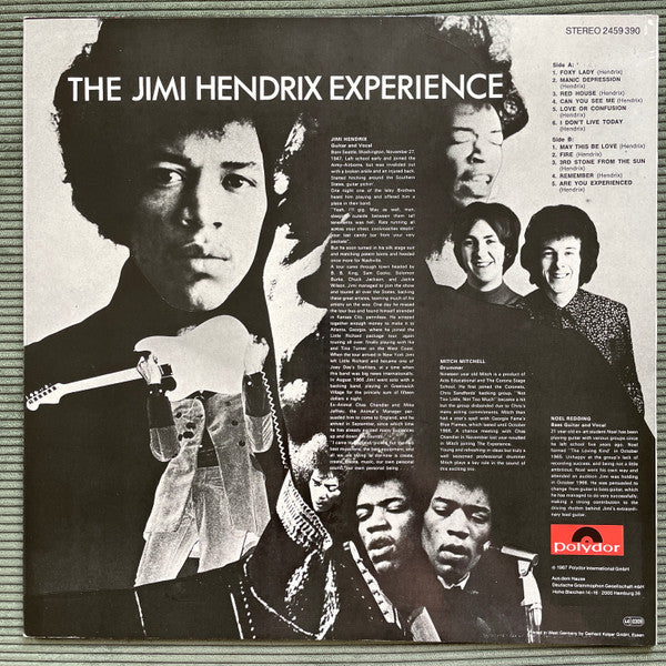 The Jimi Hendrix Experience - Are You Experienced (Vinyl, LP, Album, Stereo) Near Mint (NM or M-) / Good Plus (G+)