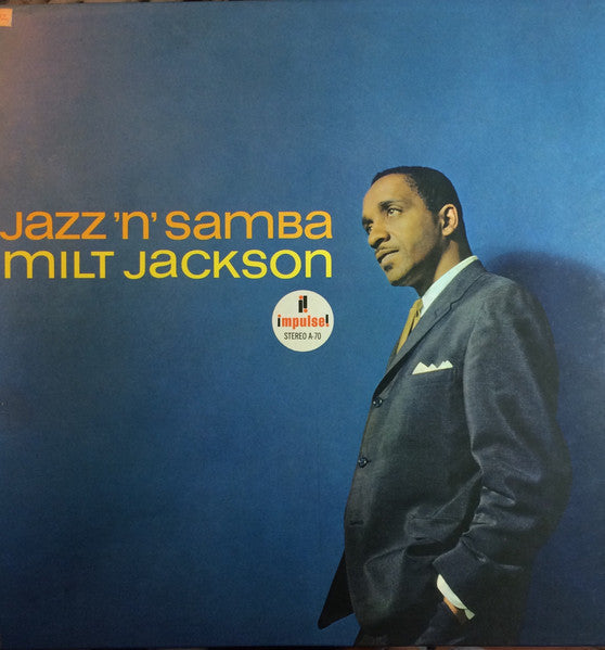 Milt Jackson - Jazz 'N' Samba (Vinyl, LP, Album, Stereo)