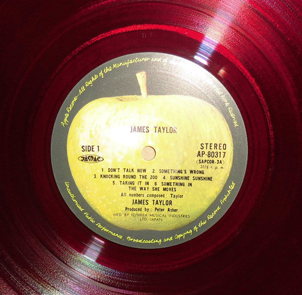 James Taylor (2) - James Taylor = Journey of the Heart (Vinyl, LP, Album) Good Plus (G+) / Very Good Plus (VG+)