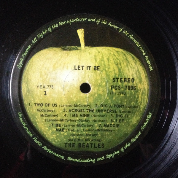 The Beatles - Let It Be (Vinyl, LP, Album) Very Good (VG) / Very Good (VG)