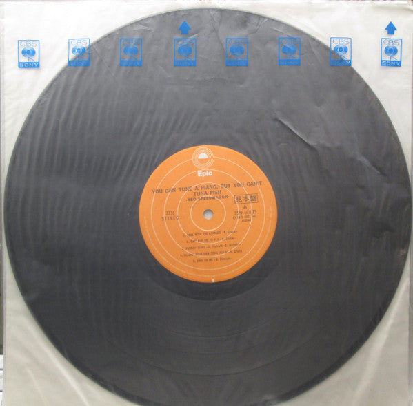 REO Speedwagon - You Can Tune A Piano, But You Can't Tuna Fish (Vinyl, LP, Album, Promo) Very Good (VG) / Very Good (VG)