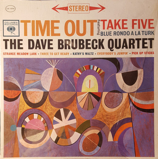 The Dave Brubeck Quartet - Time Out (Vinyl, LP, Album, Reissue, Stereo) Very Good (VG) / Fair (F)