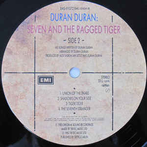 Duran Duran - Seven And The Ragged Tiger (Vinyl, LP, Album)