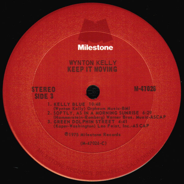 Wynton Kelly - Keep It Moving (2xVinyl, LP, Compilation, Reissue, Remastered, Stereo) Very Good (VG) / Very Good (VG)