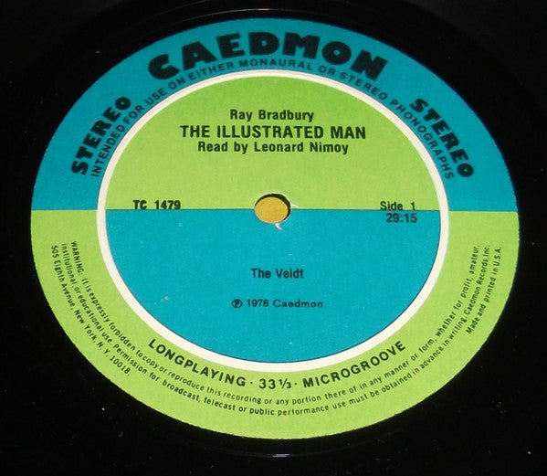 Ray Bradbury - The Illustrated Man: The Veldt / Marionettes Inc. (Vinyl, LP, Album) Good Plus (G+) / Very Good (VG)