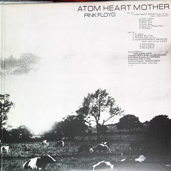 Pink Floyd - Atom Heart Mother = 原子心母 (Vinyl, LP, Album, Reissue) Very Good Plus (VG+) / Very Good (VG)