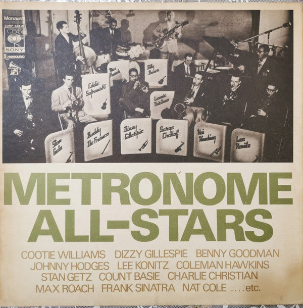 Metronome All Stars - Metronome All Stars (Vinyl, LP, Compilation, Mono) Very Good Plus (VG+) / Very Good (VG)