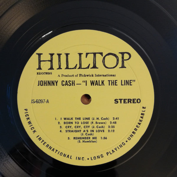 Johnny Cash - I Walk The Line (Vinyl, LP, Compilation) Very Good (VG) / Good (G)