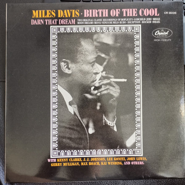 Miles Davis - Birth Of The Cool (Vinyl, LP, Album, Compilation, Mono)