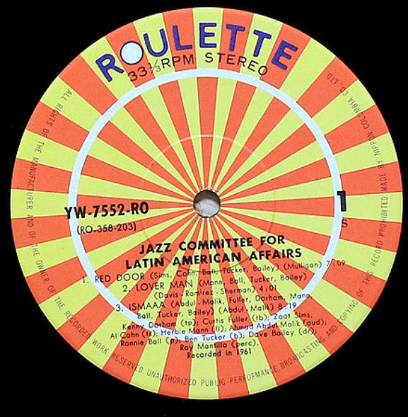 Willis Conover - Jazz Committee For Latin American Affairs (Vinyl, ...