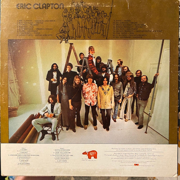 Eric Clapton - Eric Clapton (Vinyl, LP, Album, Reissue) Very Good Plus (VG+) / Very Good Plus (VG+)