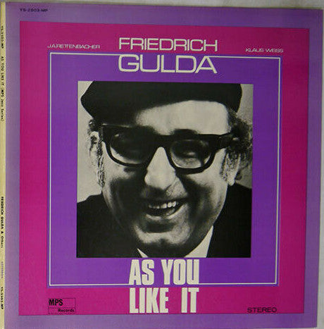 Friedrich Gulda - As You Like It (Vinyl, LP, Album) Near Mint (NM or M-) / Very Good (VG)