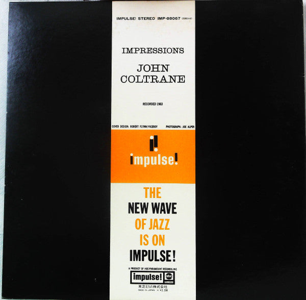John Coltrane - Impressions (Vinyl, LP, Album, Reissue, Stereo)