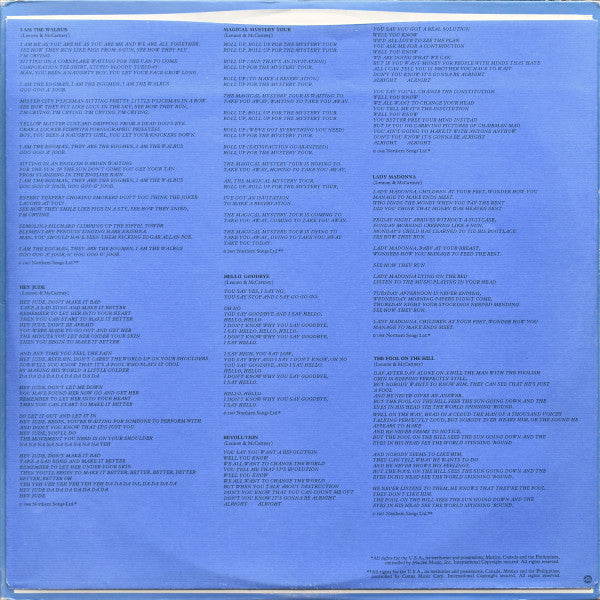 The Beatles - 1967-1970 (Vinyl, LP, Compilation, Stereo)