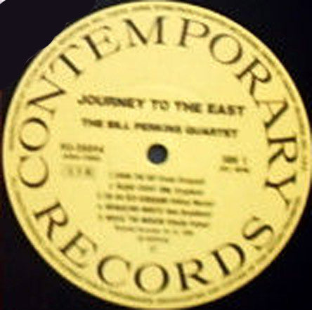 The Bill Perkins Quartet - Journey To The East (Vinyl, LP, Album, Promo) Very Good Plus (VG+) / Very Good (VG)