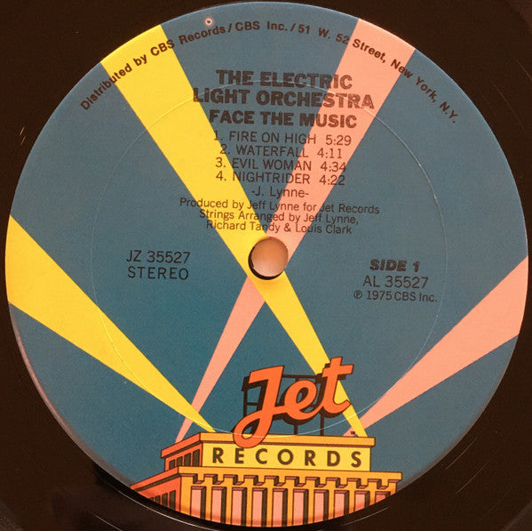 Electric Light Orchestra - Face The Music (Vinyl, LP, Album) Very Good (VG) / Very Good Plus (VG+)