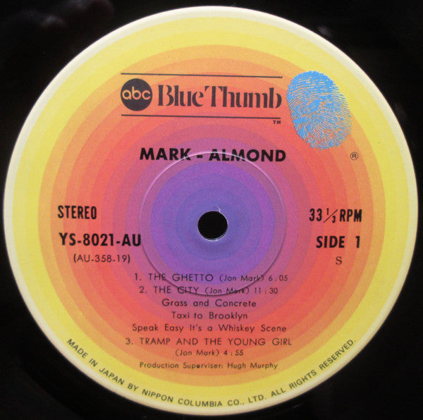 Mark-Almond - Mark-Almond (Vinyl, LP, Album, Limited Edition, Reissue) Very Good Plus (VG+) / Very Good (VG)