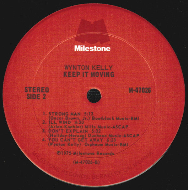 Wynton Kelly - Keep It Moving (2xVinyl, LP, Compilation, Reissue, Remastered, Stereo) Very Good (VG) / Very Good (VG)