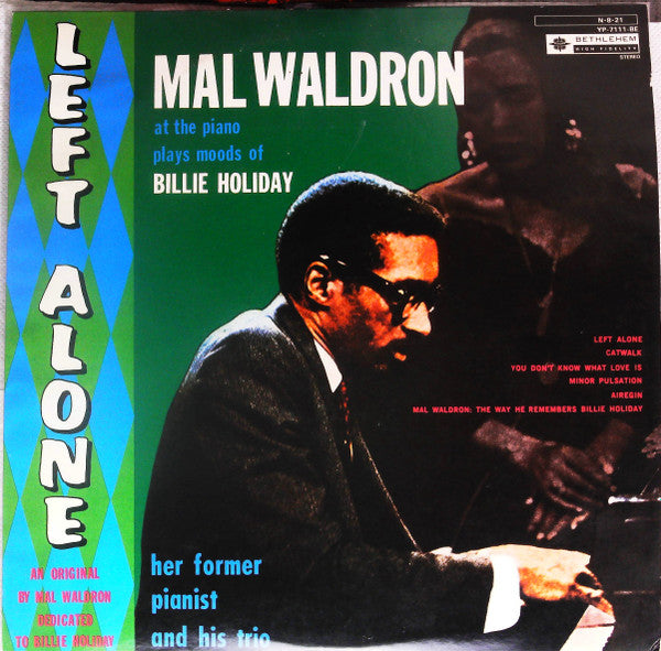 Mal Waldron - Left Alone (Vinyl, LP, Album, Promo, Reissue) Very Good Plus (VG+) / Very Good Plus (VG+)