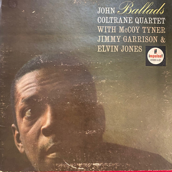 The John Coltrane Quartet - Ballads (Vinyl, LP, Album, Stereo, Reissue) Very Good (VG) / Good Plus (G+)