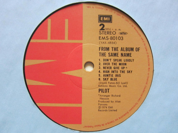 Pilot - From The Album Of The Same Name (Vinyl, LP, Album) Very Good (VG) / Very Good (VG)