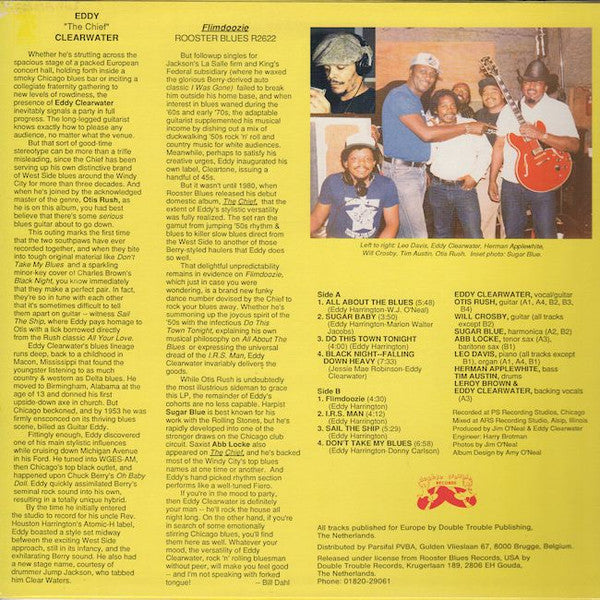 Eddy Clearwater - Flimdoozie (Vinyl, LP, Album, Stereo) Very Good Plus (VG+) / Good Plus (G+)