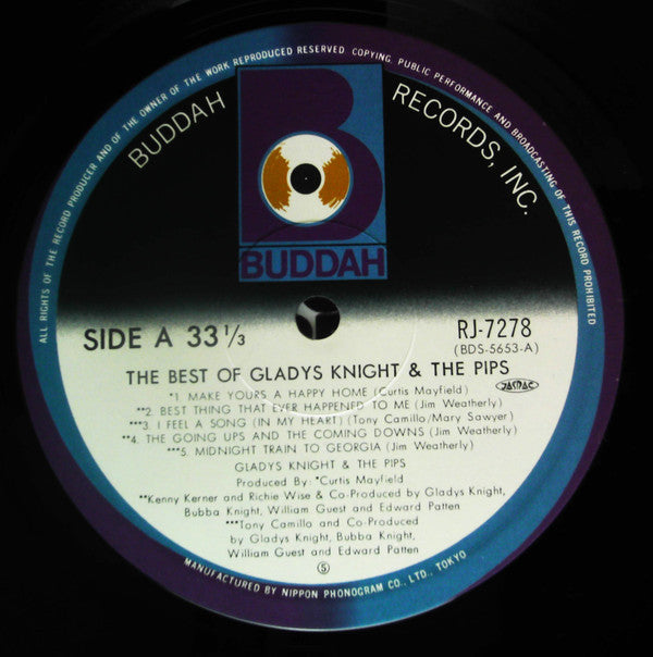 Gladys Knight And The Pips - The Best Of Gladys Knight & The Pips (Vinyl, LP, Compilation, Reissue) Very Good Plus (VG+) / Good Plus (G+)