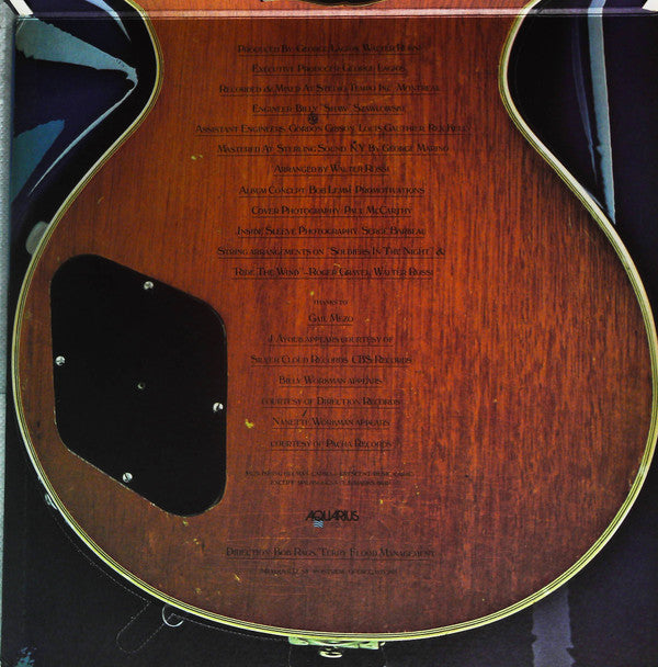 Walter Rossi - Six Strings Nine Lives (Vinyl, LP, Album, Promo) Very Good Plus (VG+) / Very Good (VG)