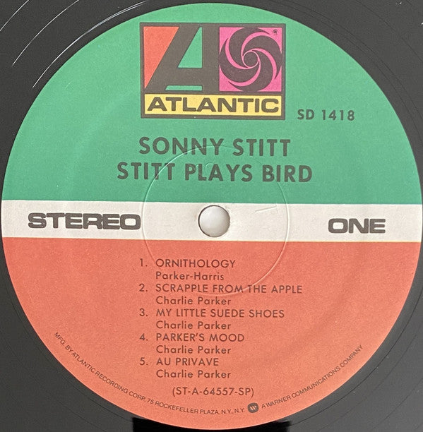 Sonny Stitt - Stitt Plays Bird (Vinyl, LP, Album, Reissue, Stereo) Very Good (VG) / Very Good (VG)
