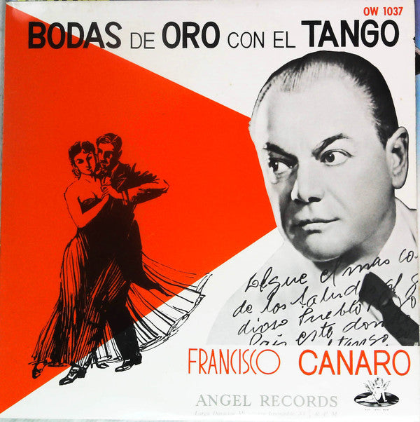 Francisco Canaro Y Su Orquesta Típica - Bodas De Oro Con El Tango (Vinyl, 10", 33 ⅓ RPM, Album) Very Good Plus (VG+) / Very Good Plus (VG+)