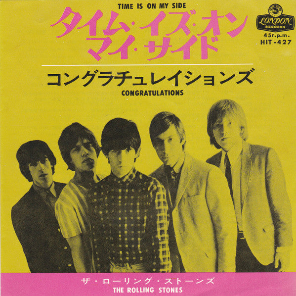 The Rolling Stones - Time Is On My Side / Congratulations (Vinyl, 7", 45 RPM, Single) Very Good (VG) / Very Good (VG)