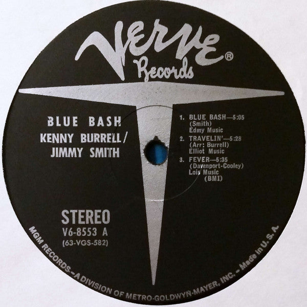 Kenny Burrell - Blue Bash! (Vinyl, LP, Album, Stereo) Very Good (VG) / Very Good (VG)