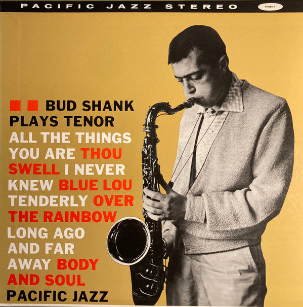 Bud Shank - Plays Tenor (Vinyl, LP)