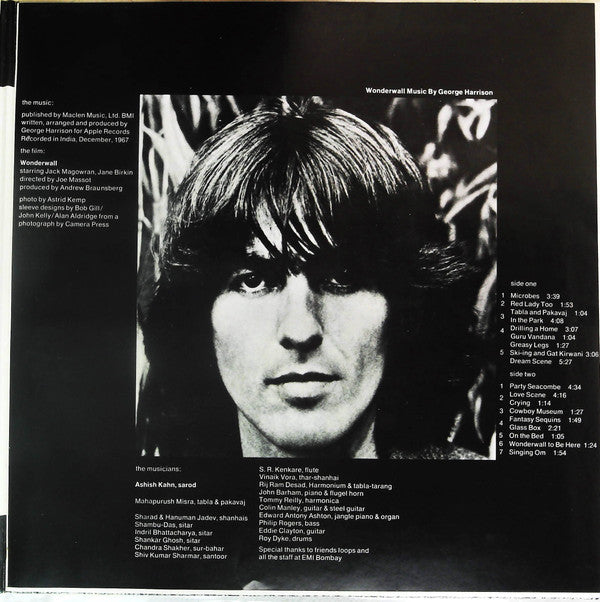 George Harrison - Wonderwall Music (Vinyl, LP, Album, Stereo) Near Mint (NM or M-) / Very Good Plus (VG+)