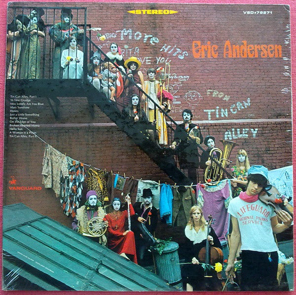 Eric Andersen (2) - More Hits From Tin Can Alley (Vinyl, LP, Album, Repress, Stereo) Very Good (VG) / Very Good Plus (VG+)