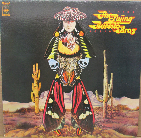 The Flying Burrito Bros - Flying Again (Vinyl, LP, Album) Very Good Plus (VG+) / Very Good (VG)