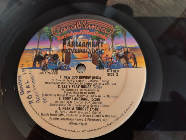 Parliament - Trombipulation (Vinyl, LP, Album) Very Good Plus (VG+) / Very Good (VG)