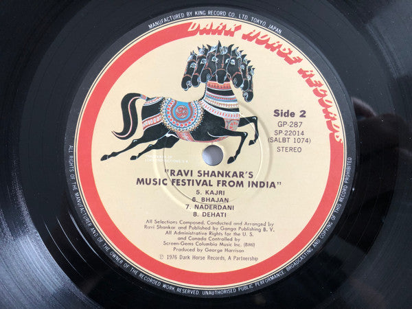 Ravi Shankar - Ravi Shankar's Music Festival From India (Vinyl, LP, Album) Very Good Plus (VG+) / Very Good Plus (VG+)