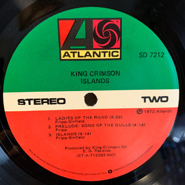 King Crimson - Islands (Vinyl, LP, Album, Reissue) Near Mint (NM or M-) / Very Good Plus (VG+)