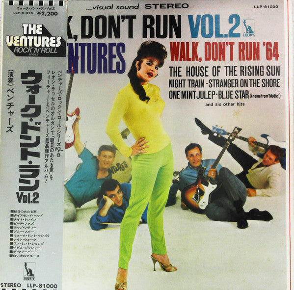 The Ventures - Walk, Don't Run '64 (Vinyl, LP, Album, Reissue, Stereo) Very Good (VG) / Very Good (VG)