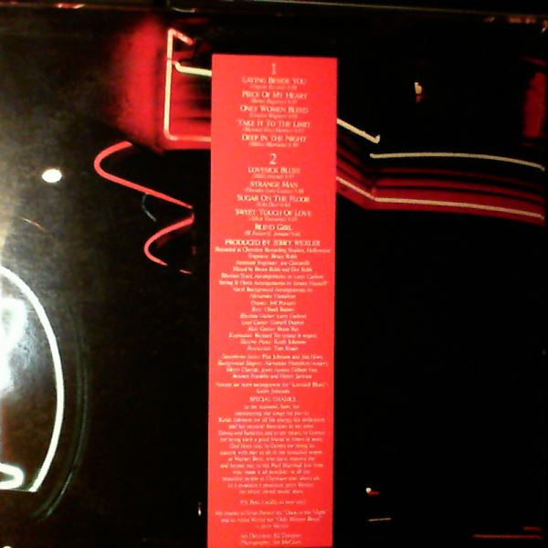 Etta James - Deep In The Night (Vinyl, LP, Album, Promo, Stereo) Very Good Plus (VG+) / Very Good (VG)